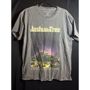 Pacsun Men’s Medium Tshirt Charcoal Joshua Tree Graphic